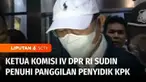 Politikus PDI Perjuangan yang juga Ketua Komisi IV DPR RI, Sudin memenuhi panggilan Penyidik Komisi Pemberantasan Korupsi. Sudin diperiksa sebagai saksi dalam kasus dugaan korupsi di Kementerian Pertanian.