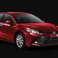 Toyota Camry terbaru hadir dengan warna baru, salah satunya merah. (Toyota)