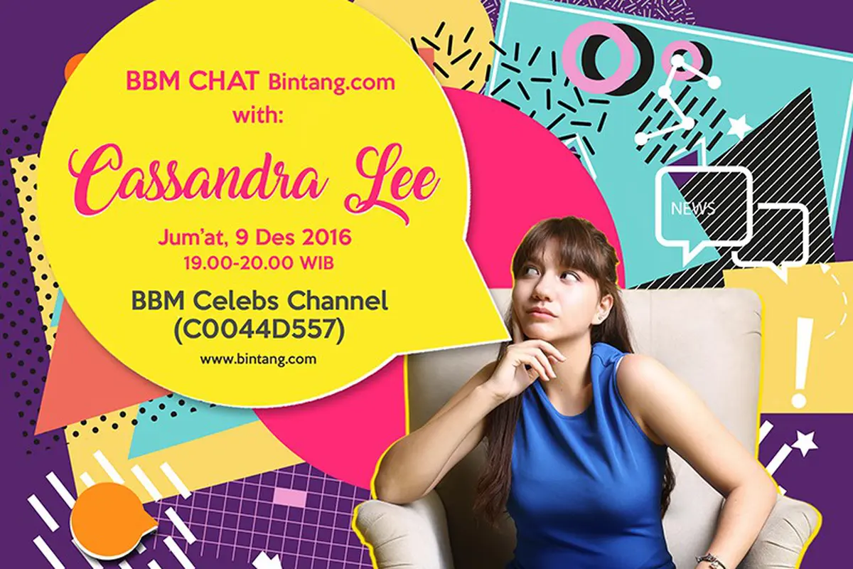 Live Chat bersama Cassandra Lee