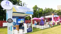 Booth Universitas Terbuka di acara KLBB BRI Festival 2024 pada 23-24 Maret 2024/Muhammad Akrom Sukarya.