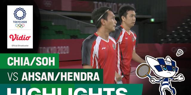 VIDEO: Mohammad Ahsan / Hendra Setiawan Gagal Raih Perunggu Usai Kalah Melawan Wakil Malaysia di Olimpiade Tokyo 2020