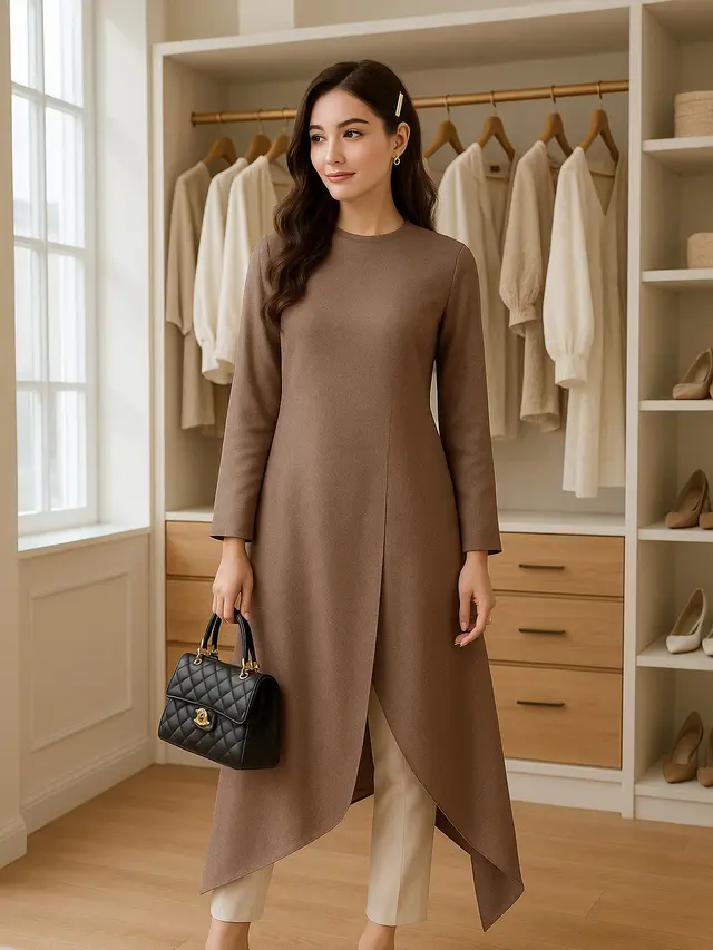 Model Tunik Asimetris