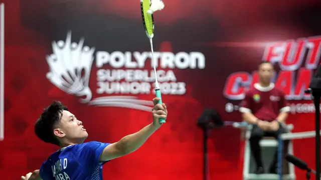 Dendi Triansyah - PB Mutiara Cardinal Bandung- Polytron Superliga Junior 2023 - Superliga Junior 2023