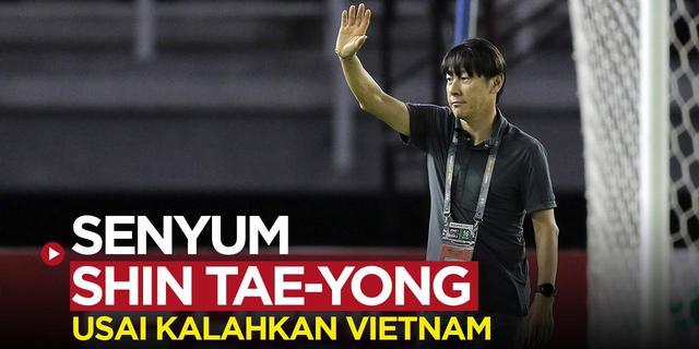 VIDEO: Euforia Para Pemain dan Suporter Timnas Indonesia U-20 Setelah Kalahkan Vietnam, Sikap Shin Tae-yong Jadi Sorotan