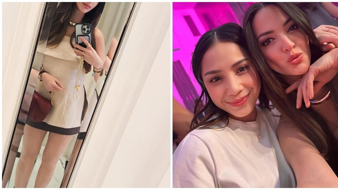 6 Potret Nia Ramadhani di Pesta Ulang Tahun Raffi dan Nagita, Penampilan Bak ABG