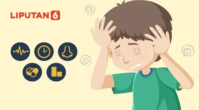Banner Infografis 5 Gejala Sakit Kepala Akibat Covid-19. (Liputan6.com/Abdillah)