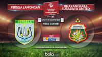 Persela Lamongan Vs Bhayangkara Surabaya United (Bola.com/Adreanus Titus)