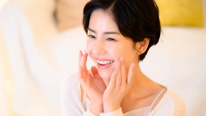 Ilustrasi Wanita Sebelum Tidur