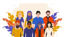 Ilustrasi multikultural. (Photo pikisuperstar Copyright by Freepik)