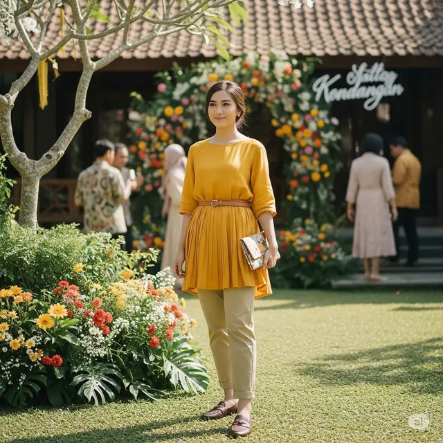 Baju Kondangan di Rumah. Foto: Gemini