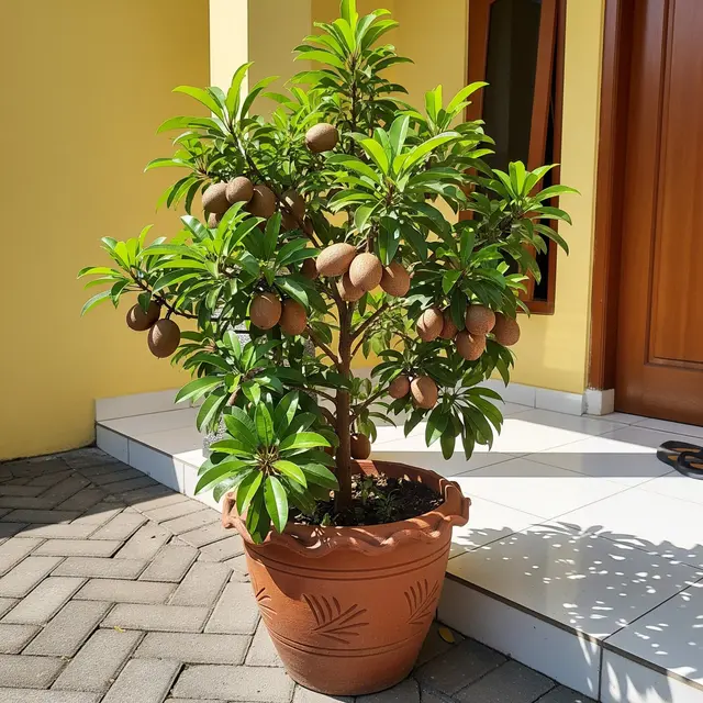 12 Pohon Buah Mini Tinggi 1 Meter di Pot, Wujudkan Kebun Impian