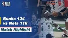 Berita video highlight NBA, pertandingan antara Milwaukee Bucks melawan Brooklyn Nets pada Rabu (5/5/2021).