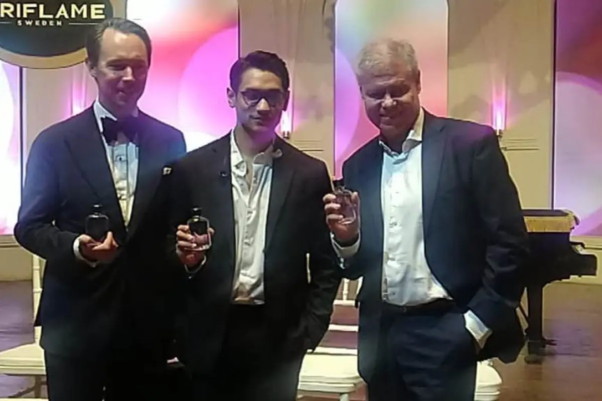 Afgan Saat Peluncuran Eclat Style Parfum dari Oriflame di Jakarta, 18 Februari 2020