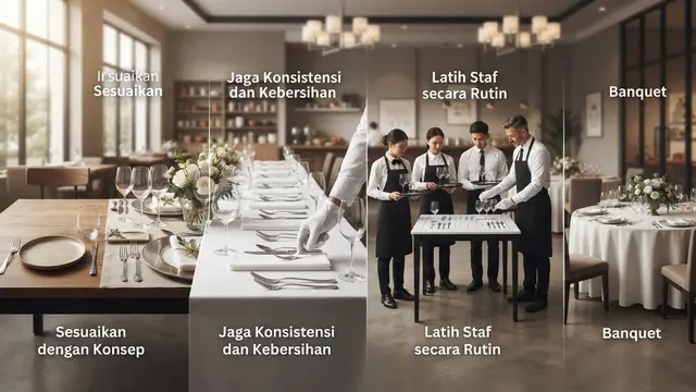 Jenis-Jenis Table Set Up