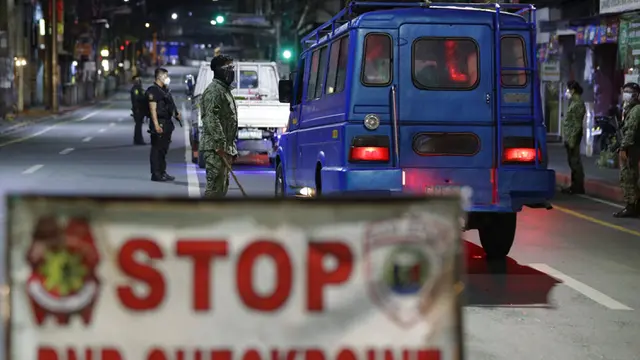 FOTO: Filipina Laporkan Lonjakan Kasus COVID-19 Lebih dari Seminggu