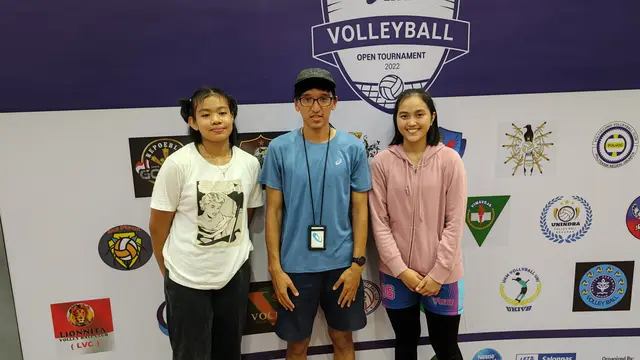 Para pemain voli di Ascis Vollyball Tournament 2022