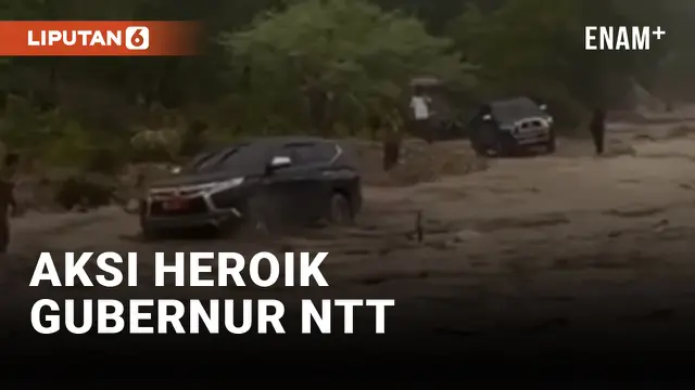 Aksi Heroik Gubernur NTT