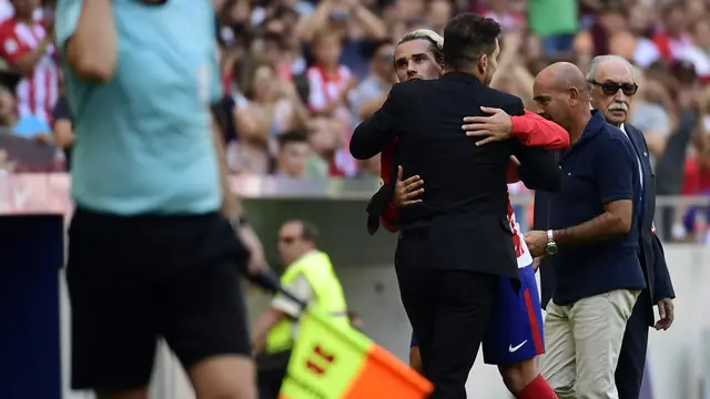 Diego Simeone dan Antoine Griezmann