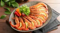 ilustrasi udang rebus/Image by sintec from Pixabay