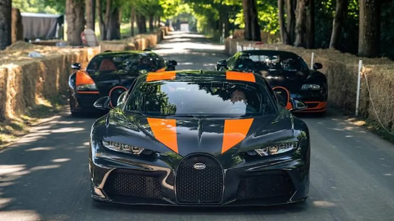 3 Mobil buas Bugatti panaskan event Goodwood Festival of Speed 2022