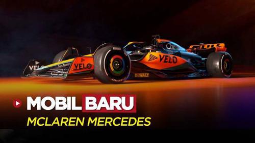VIDEO: McLaren Rilis Mobil Baru untuk Formula 1 Musim Depan