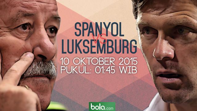 Spanyol vs Luksemburg (Bola.com/Samsul Hadi)
