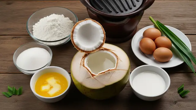 Resep Kue Lumpur Bakar Kelapa Muda