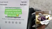 Driver ojol diberi 3 batang rokok (TikTok/@mazojol)