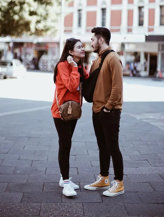 Syahnaz Sadiqah dan Jeje Govinda (Instagram/ritchieismail)