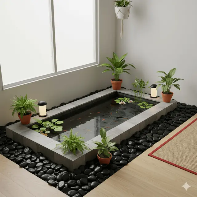 Desain Taman dalam Rumah Budget Rp 2 Juta by Gemini