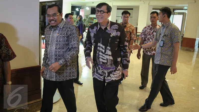 20151016-Menkopolhukam Luhut Kumpul Bareng Sejumlah Pimpinan Parpol-Jakarta