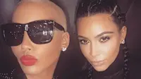 Amber Rose membenarkan fakta menyebutkan keluarga Kardashian terkenal karena video seks Kim bocor.