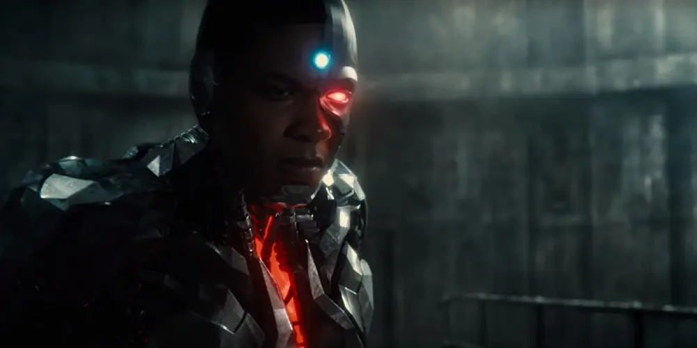 Cyborg dalam Justice League. (Screen Rant)