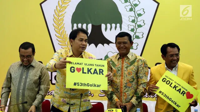Jelang HUT Golkar
