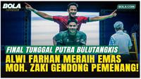 Momen Haru SEA Games 2025! Alwi Farhan Digendong Zaki usai Raih Emas