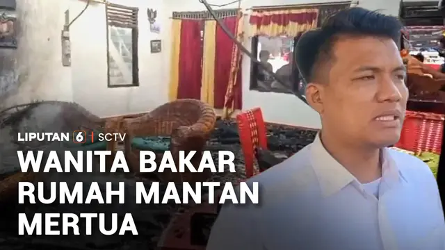 Wanita Bakar Rumah Mantan Mertua