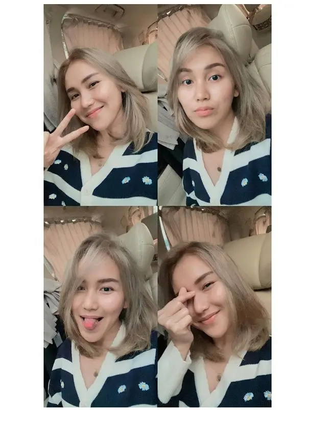 Ganti Warna Rambut, Ini 7 Potret Terbaru Ayu Ting Ting yang Curi Perhatian