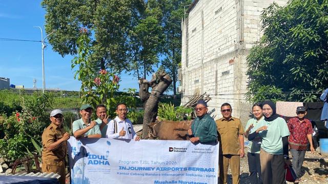 InJourney Airports Berbagi 79 Sapi dan 10 Kambing di Berbagai Wilayah Indonesia, Perkuat Kepedulian Sosial pada Momentum Idul Adha