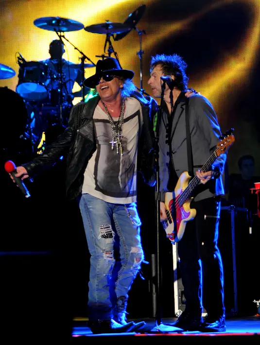 Rincian mengenai reuni diharapkan dapat keluar dalam beberapa hari ke depan. Semua orang mengharapkan untuk bisa segera mendapatkan tiket, namun pihak Guns N Roses belum bisa memberi kepastian. (Bintang/EPA)