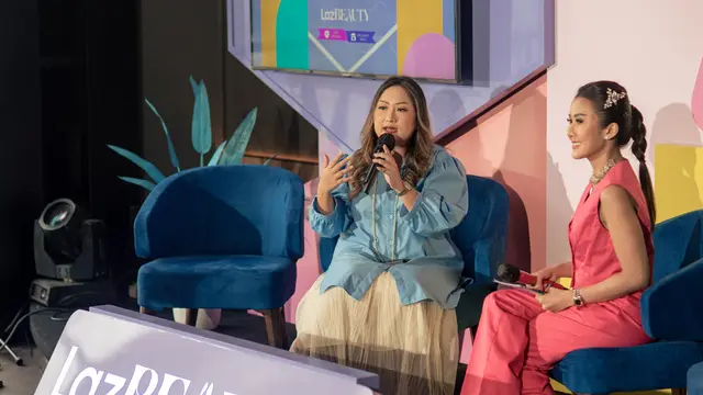 Peluncuran anal LazBeauty di Aplikasi Lazada