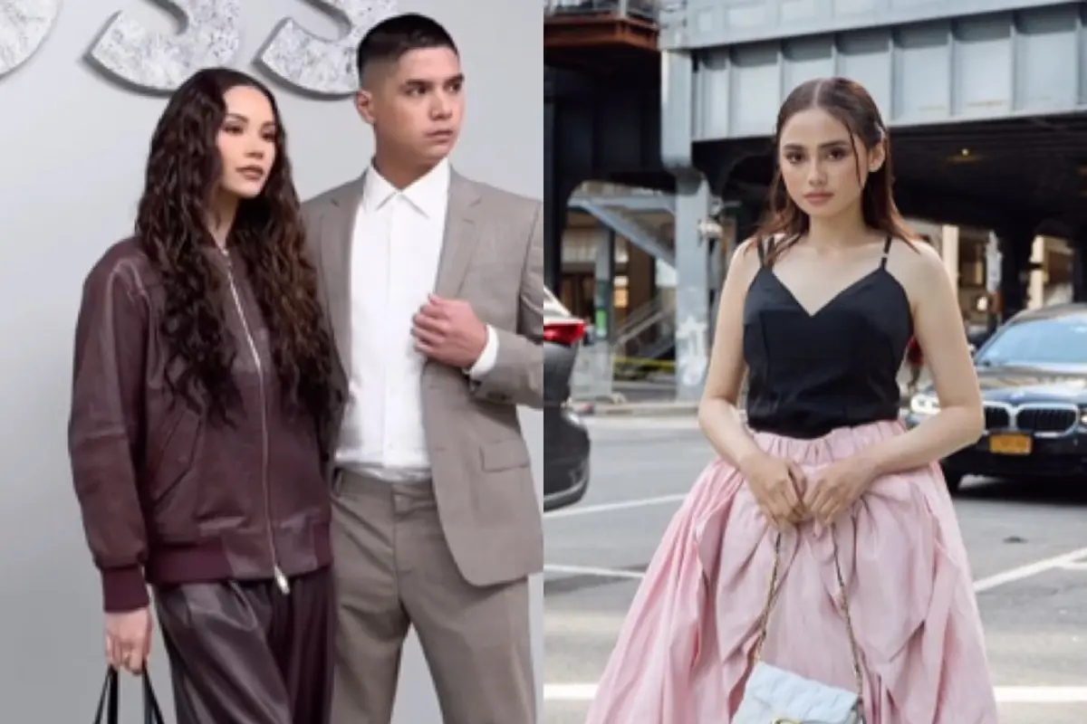 Alyssa Daguise dan Syifa Hadju saat Hadir di Fashion Week Internasional