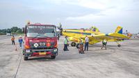 Pertamina Pasok BBM ke Lokasi Banjir Bener Meriah Pakai Pesawat Air Tractor