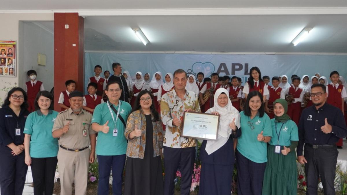 Program APL Peduli Mendukung Indonesia Emas 2045 Lewat Peningkatan Pendidikan dan Kesehatan