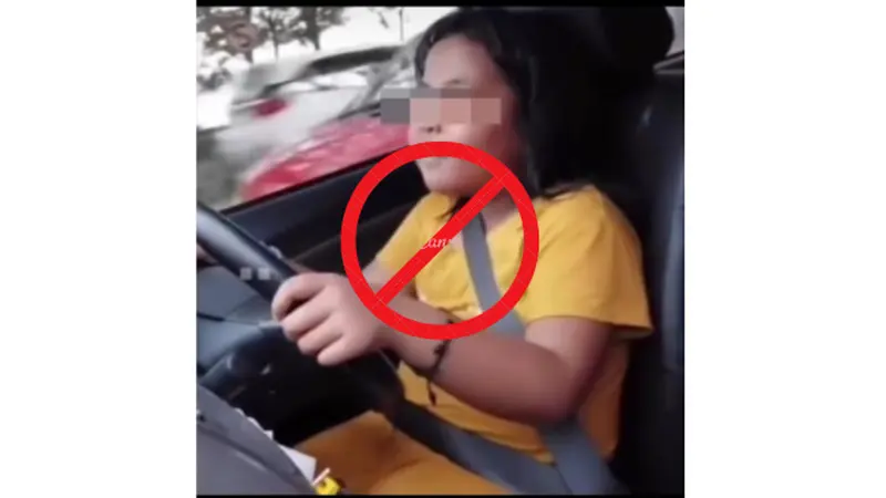 Wanita Asal Samarinda Ajarkan Anak Kecil Menyetir