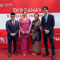 Putri Presiden Pertama RI Soekarno, Kartika Soekarno dalam balutan kebaya di HUT ke-78 RI (@kartikasoekarnofoundation)