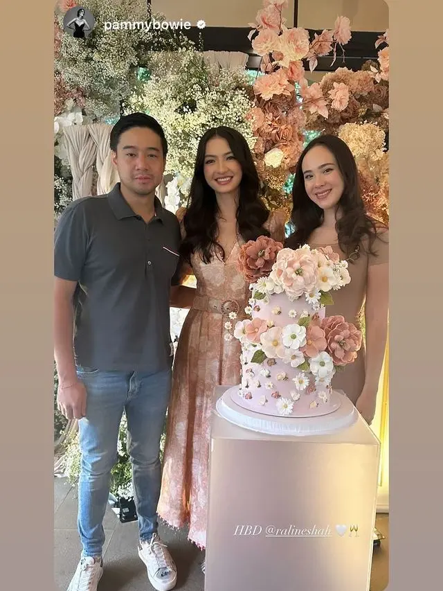 7 Potret Pesta Ulang Tahun Raline Shah ke 39, Tampil Menawan