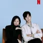 Kim Soo Hyun dan Kim Ji Won. (Twitter/@NetflixKR)