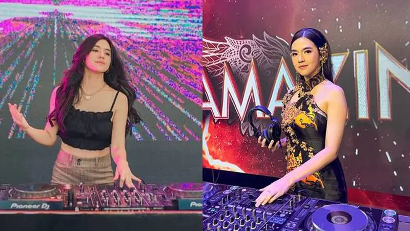 Viral Karena Disawer Ratusan Juta, Ini 7 Gaya DJ Una saat di Atas Panggung