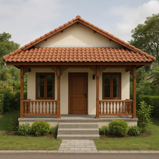 Gambar Rumah 6x9 dengan Atap Pelana