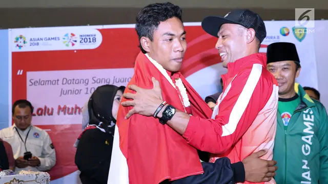 Lalu M Zohri Disambut Meriah